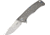 Reate Knives Torrent Titanium Framelock Folding Knife,3.5in,Milled Titanium Handle REATOR