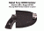 Rebel Fury Outside the Waistband Holster, Black, Amidextrous, Sub-Compact and Compact, REBEL-FURY