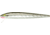 Rebel Lures Rebel Jointed Minnow Lure, Floating, Silver/Black, 2 1/2in, 1/8oz, J5001