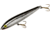 Rebel Lures Rebel Jumpin Minnow Topwater Bait, 3 1/2in, 3/8 oz, Floating, Silver/Black, T1001