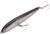 Rebel Lures Rebel Jumpin Minnow Topwater Bait, 4 1/2in, 1/2 oz, Floating, Silver/Black, T2001S