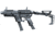 Recover Tactical P-IX+Basic PG9 Folding Stock Metal Front Guard, Black, PIXPBFST01