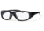 Rec Specs MX-20 Protective Eyewear Shiny Black Frame,Clear Lens, Unisex MX-20SHBK5117125C