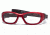 Rec Specs MX-31Protective Eyewear Crimson Frame,Clear Lens, Unisex MX-31CMBK5317C