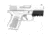 Recover Tactical OR43 Sub Compact Rail Adapter For The Glock 43 43X and 48 MOS, Black, OR43-01