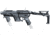 Recover Tactical P-IXMG PG9 SR20 Metal Front Guard Folding Brace, Black, 0, PIXPMG-FBR-01