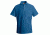Red Kap Cotton / Polyester Blend Pique Knit Shirt, Men, Royal Blue, SS3XL SK82RBSS3XL