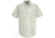 Red Kap Industrial Stripe Work Shirt, White/Brown Stripe, SSXL SP20WTSSXL