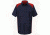 Red Kap MotorSports Image Shirt, Red / Navy, SSL SP28RNSSL