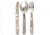 Red Rock Outdoor Gear 3-Piece Chow Set, Silver, 06-006