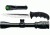 Redfield Battlezone TAC.22 2-7x34mm Rifle Scope, Matte TAC-MOA 118450 w/ Laser Genetics ND3 Subzero Laser Designator w/ Scope Mount LG-ND3SZ and Browning Hog Hunter Knife w/ Nylon Sheath 322865