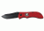 Redfield Folding Pocket Knife, Red / Black Redknife