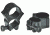 Redfield Mounts 1in Aluminum Rifle Scope Rings - See-Thru, Matte 47325
