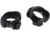 Redfield Mounts 1in Aluminum Rifle Scope Rings - Rear Ext Front Med Nickel 47213