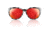 Redfin Polarized Key Largo Sunglasses, Black Tortoise Frame, Hull Red Polarized Lens, One Size, 2104