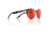 Redfin Polarized Key Largo Sunglasses, Black Tortoise Frame, Hull Red Polarized Lens, One Size, 2104