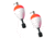 Redi-Rig Release Float 2Pk 1oz 2-1/4in 0-50ft Fish Depth, P225-2PK