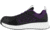 Reebok Fusion Flexweave Athletic Work Shoe - Womens, Wide, Black/Purple, 8, 690774487970