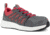 Reebok Fusion Flexweave Athletic Work Shoe - Womens, Medium, Grey/Red, 8.5, 690774487338