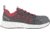 Reebok Fusion Flexweave Athletic Work Shoe - Womens, Medium, Grey/Red, 8.5, 690774487338
