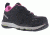 Reebok Womens DMX Flex Work Athletic Oxford Shoes, Black/Pink, 6 RB361-BLACK/PINK-6-WOMENS-W