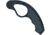 Regiment Blades Polymer Training Knives, Black, 3.2inch, RB-TR1