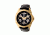 Reign Carlisle Automatic Skeleton Dial Leather-Band Watch, Gold/Black, Standard REIRN4205