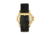 Reign Commodus Automatic Skeleton Leather-Band Watch, Gold/Black, One Size, REIRN4004