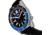 Reign Francis Leather-Band Watch w/Date, Black/Blue, One Size, REIRN6303