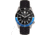 Reign Francis Leather-Band Watch w/Date, Black/Blue, One Size, REIRN6303