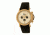 Mens Toretto Watch,44mm,Ivory Dial,Copper Bezel,Black Strap