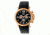 Reign Toretto Men's Watches, Rose Gold Case, Black Dial REIRN3507