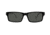 Reks Rectangle Eyeglasses, HD Polycarbonate Polarized, Smoke, Single Vision, rec-sg-hd-poly-pol