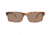 Reks Tortoise Rectangle Sunglasses, Amber, Single Vision, tor-rec-try-on