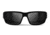 Reks Wrap Around Sunglasses, Trivex Polarized Color Boostinga, Smoke, Single Vision, wrap-ard-trivex-pol