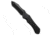 Remette REMETTE Cathedral Frame Lock Knife Milled DLC Titanium 3.5" Satin DLC S90V, Black, CPM S90V, adult, BHQ-230438