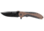 Remington Cutlery Sportsman Folding Knife, 4.5in Closed Length, Stone Washed Blade, Polymer Handle, Tan/Black, 15669
