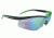 Remington T-71 Safety Glasses, Black Frame, Green Mirror Lens GRC