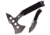 Renegade Tactical Steel Deep Woods Wolf Axe with 8in Knife, Black RT116