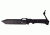 Renegade Tactical Steel G4 Panther Fixed Blade Knife, Black RT135