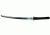 Renegade Tactical Steel Hayato Tactical Wakizashi Folding Knife, Black RT158