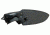 Renegade Tactical Steel M1OPS Fighter 3.5in Knife, Black RT166