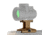 Reptilia DOT Mount 1.93in Height for Trijicon MRO, Type III Hardcoat Anodized, FDE Anodized, NSN 1005-01-674-6542, 100-052