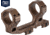 Reptilia AUS Riflescope Mount, 30mm, 1.7in, Desert Brown, 100-396-OPMOD-DB