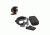 Revision Desert Locust Military Goggle &amp; PDQ Quick Release System Combo, Black 4-0309-9509