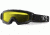 Revision Snowhawk Basic Goggle System w/ Yellow High-Contrast Lens, Black Frame, 4-0100-0010