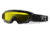 Revision Snowhawk Goggle System Deluxe Kit, Clear/Smoke/Yellow Lens, Black Frame, 4-0101-0003