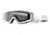 Revision Snowhawk Goggle System Deluxe Kit, Clear/Smoke/Yellow Lens, White Frame, 4-0101-0004