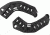 Revision Viper Interlocking Long Rail, Black, Medium 4-0533-5009