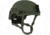 Revision Viper P4 High Cut Combat Helmet System, Olive Green, Small, 4-0555-5102